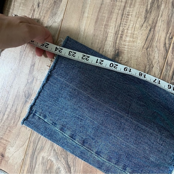 Nwt Abercrombie & Fitch Curve Love Ultra High Rise Ankle Straight Jean - Picture 4 of 9